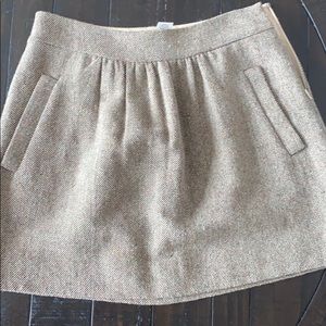 JCrew tweed skirt